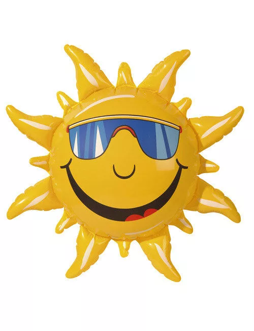 Photo du produit Soleil jaune gonflable