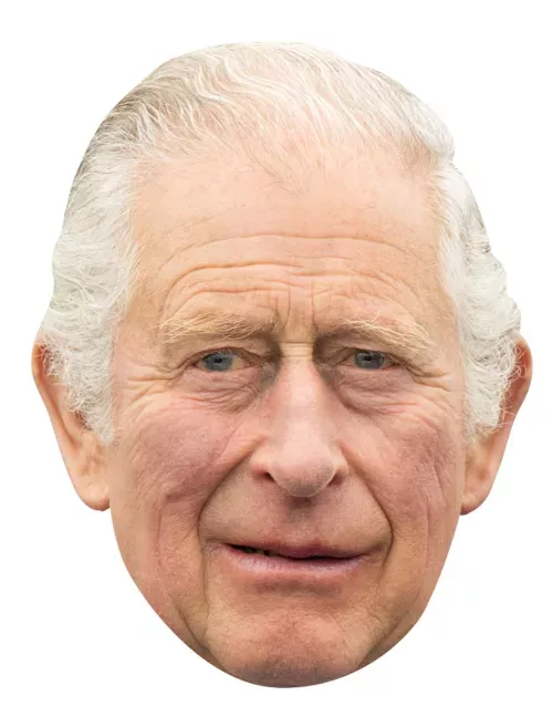 Photo du produit Masque en carton Roi Charles III