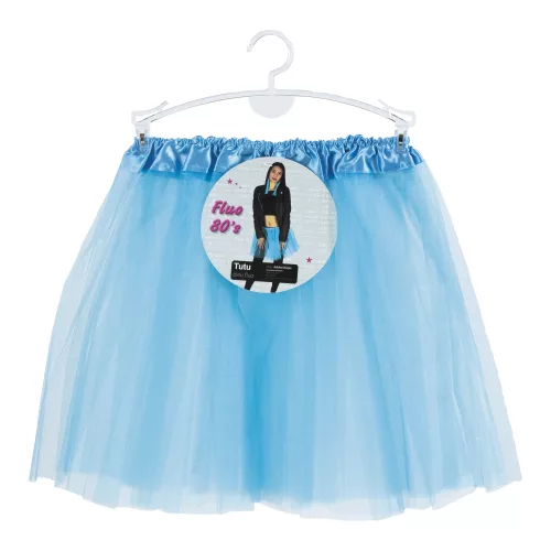 TUTU BLEU FLUO 35CM – Image 2
