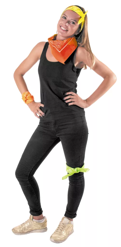 BANDANA NEON ORANGE – Image 2