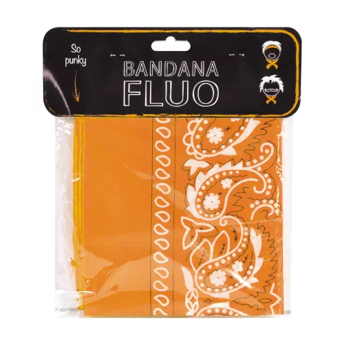 BANDANA NEON ORANGE – Image 3