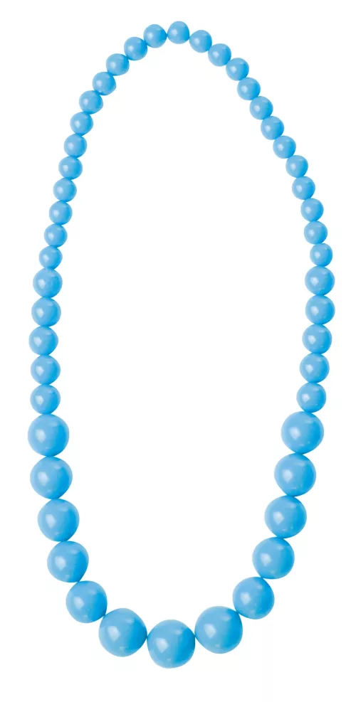 COLLIER PERLE NEON BLEU – Image 2
