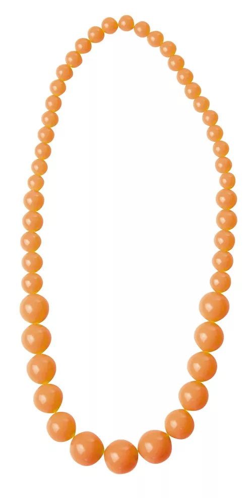 COLLIER PERLE NEON ORANGE – Image 2