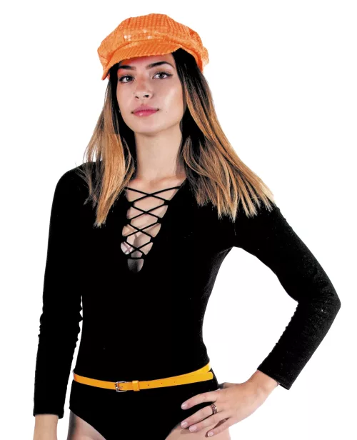 CEINTURE FLUO ORANGE – Image 2