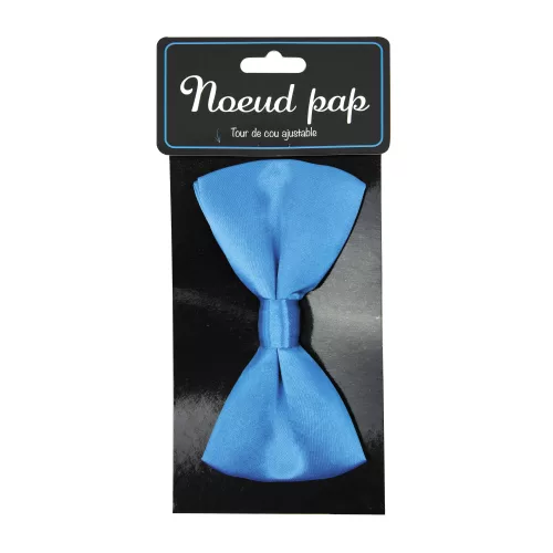NOEUD PAPILLON BLEU FLUO – Image 3