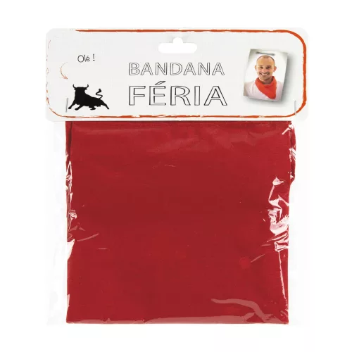 BANDANA FERIA ROUGE 55X55CM – Image 3