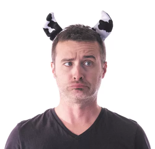 SERRE TÊTE VACHE VELOURS – Image 2