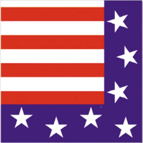 SERVIETTES USA X12