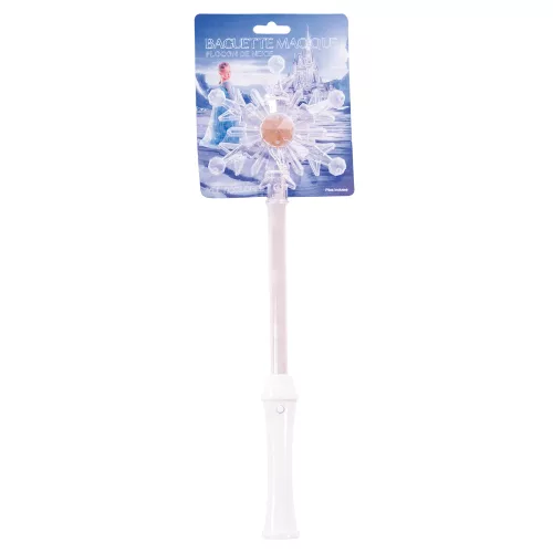 BAGUETTE MAGIQUE FLOCON DE NEIGE 38CM – Image 2