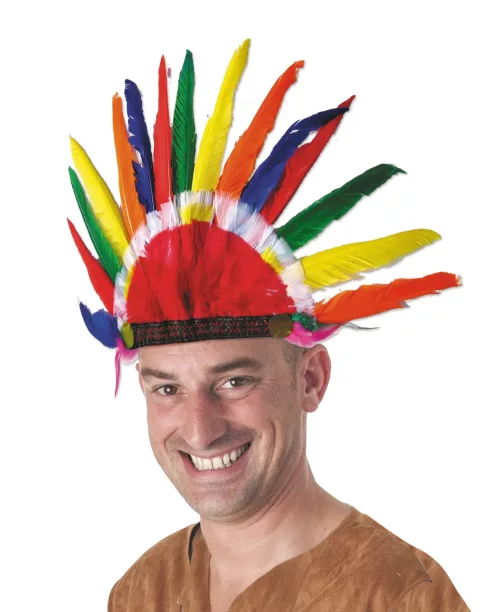 COIFFE INDIEN MULTICOLORE – Image 2