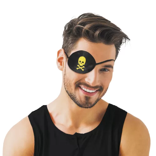 CACHE OEIL PIRATE TISSU – Image 2