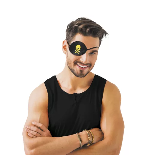 CACHE OEIL PIRATE TISSU – Image 3