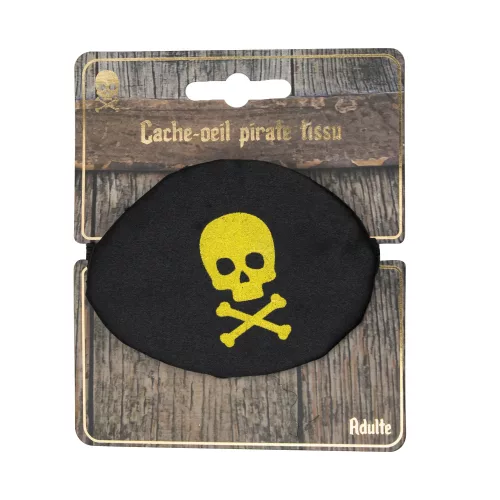 CACHE OEIL PIRATE TISSU – Image 4