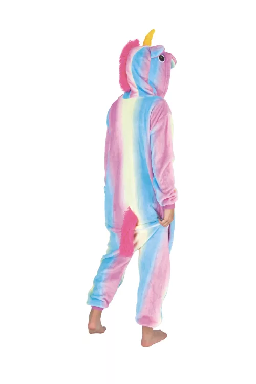 COSTUME KIGURUMI LICORNE ARC EN CIEL ENFANT T 11/14 ANS – Image 2
