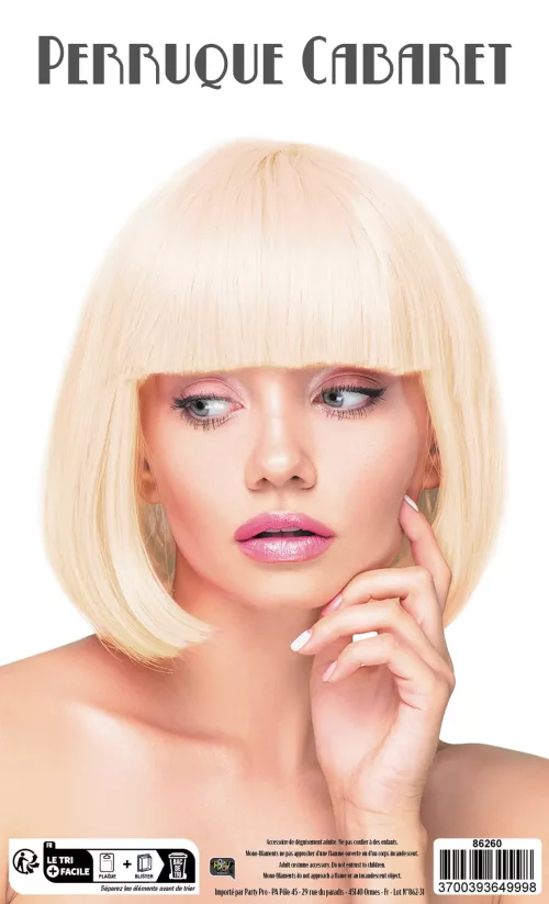 PERRUQUE CABARET BLONDE – Image 2
