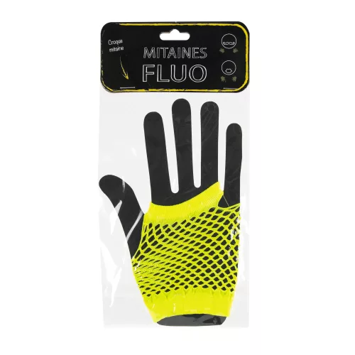 MITAINES FLUO JAUNES – Image 2