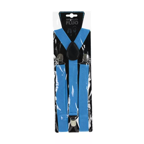 BRETELLES FLUO BLEUES – Image 2