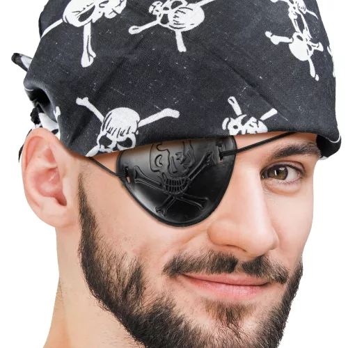 CACHE OEIL PIRATE PLASTIQUE – Image 2