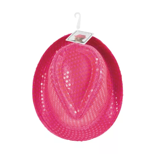 BORSALINO SEQUIN NEON ROSE – Image 2