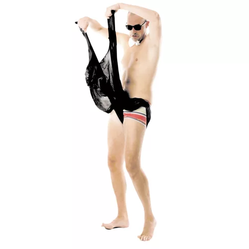 PANTALON STRIPTEASEUR NOIR – Image 3