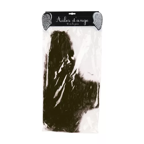 AILES D'ANGE NOIRE 50CM – Image 2