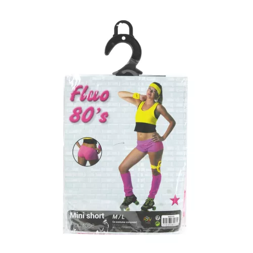 MINI SHORT FLUO ROSE – Image 3