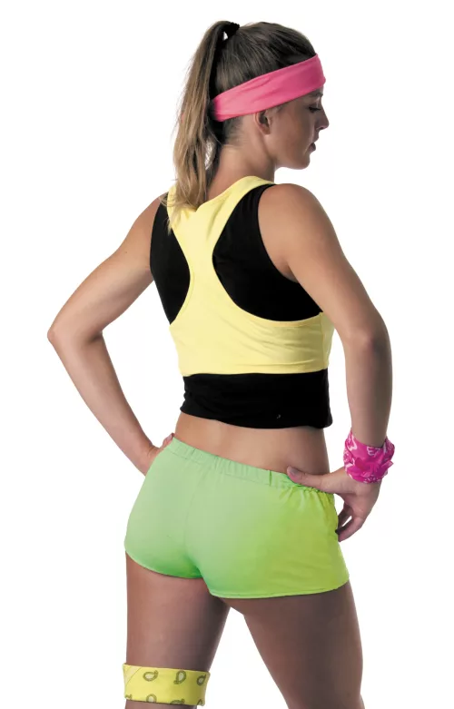 MINI SHORT FLUO VERT – Image 2