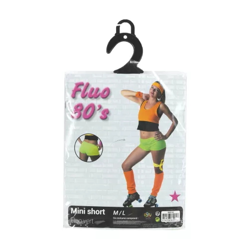 MINI SHORT FLUO VERT – Image 4
