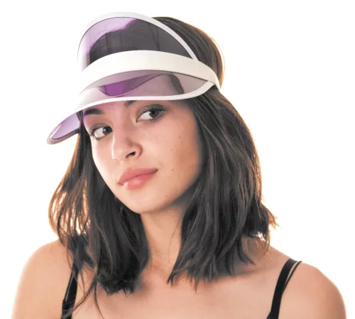 VISIERE POKER VIOLETTE