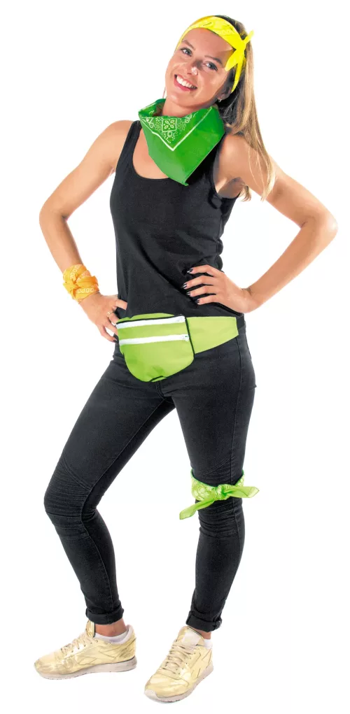 SAC BANANE VERT FLUO – Image 2