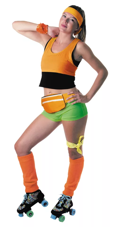 SAC BANANE ORANGE FLUO – Image 3