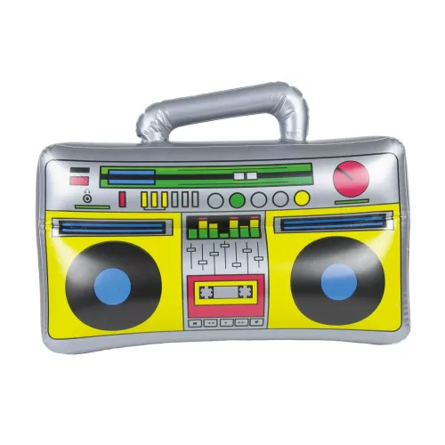 RADIO CASSETTE 90'S GONFLABLE – Image 2