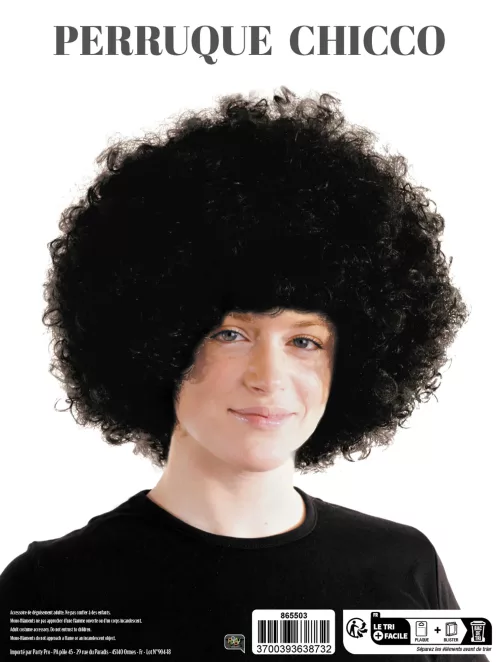 PERRUQUE CHICCO180 NOIRE – Image 2