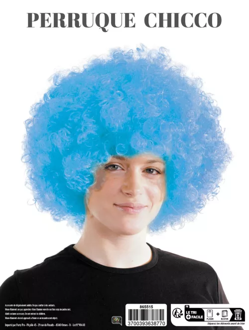 PERRUQUE CHICCO180 TURQUOISE – Image 2
