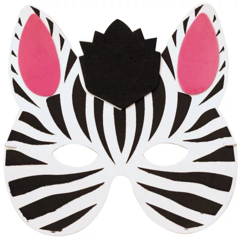 MASQUE ENFANT ZEBRE EVA