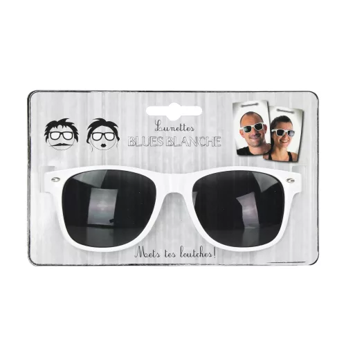 LUNETTES BLUES BLANCHES – Image 3