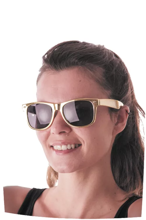 LUNETTES BLUES OR – Image 2