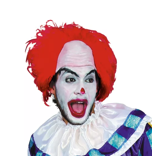 PERRUQUE CLOWN ROUGE