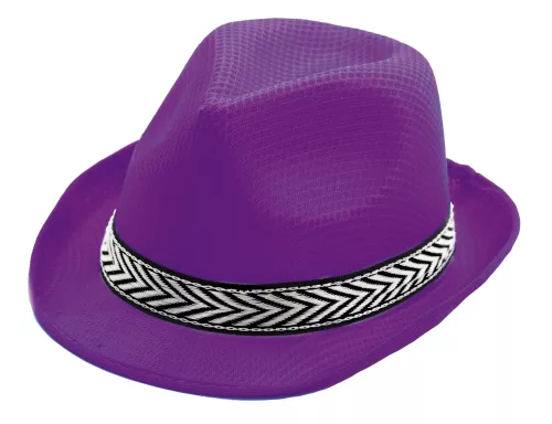 BORSALINO POLYESTER VIOLET