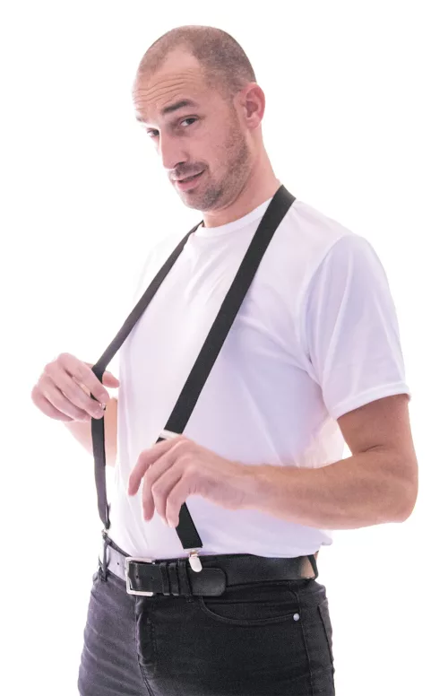 BRETELLES NOIRES LARGES – Image 2