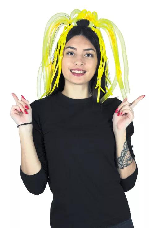 PARTY DREAD NEON JAUNE – Image 2