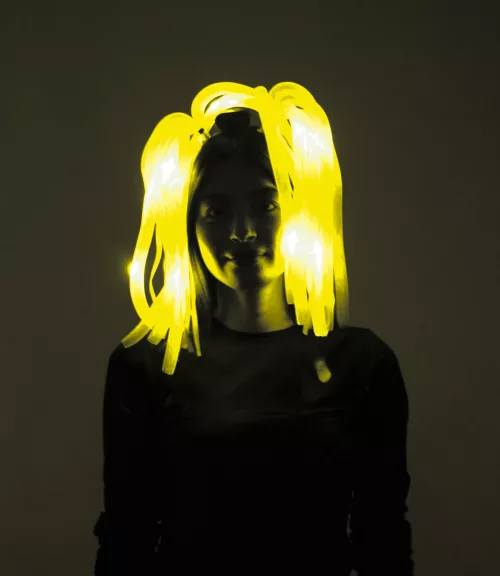 PARTY DREAD NEON JAUNE – Image 3