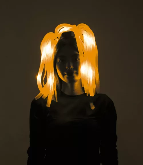 PARTY DREAD NEON ORANGE – Image 3