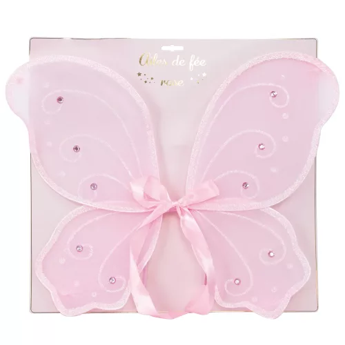 AILES DE FEE ROSE LUXE ENFANT – Image 2