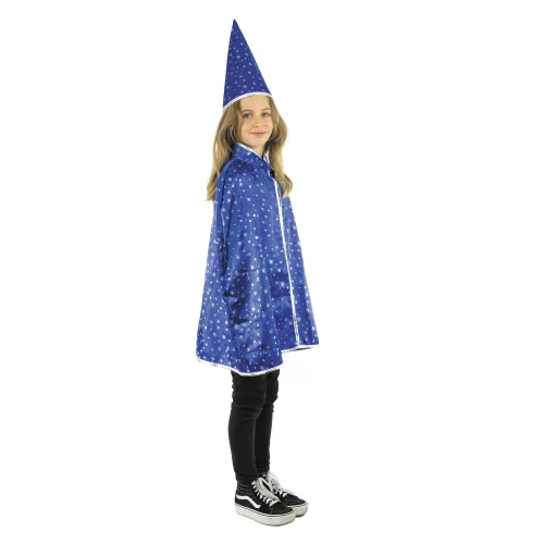 CAPE ET CHAPEAU DE MAGICIEN LUXE ENFANT – Image 2