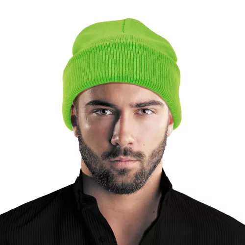 BONNET VERT FLUO – Image 3