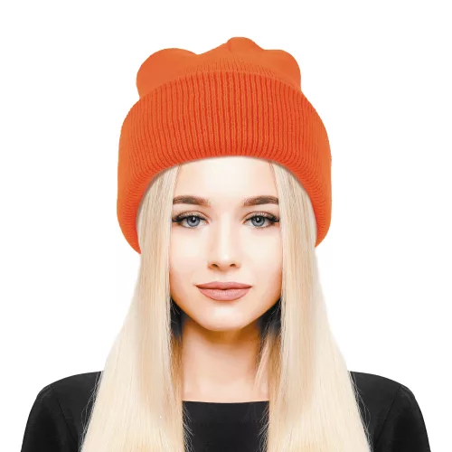 BONNET ORANGE FLUO – Image 2