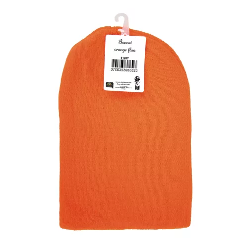 BONNET ORANGE FLUO – Image 4
