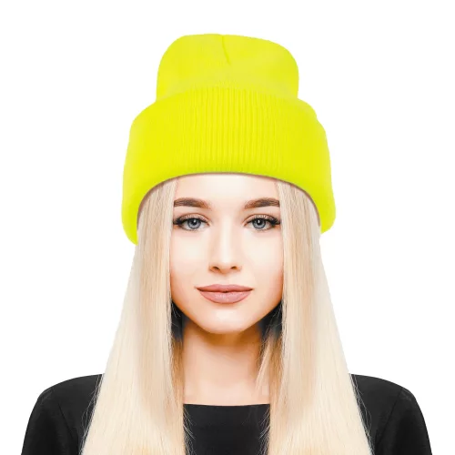 BONNET JAUNE FLUO – Image 2