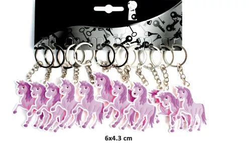 PORTE CLE LICORNE 6CM
